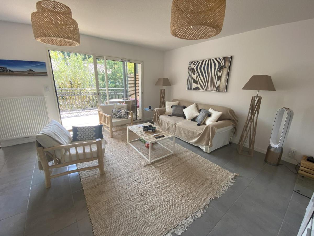 Charmant Appartement Pour 6 En Centre-Ville D'Arcachon Avec Terrasse, Parking Et Wifi - Fr-1-474-174 Exteriör bild