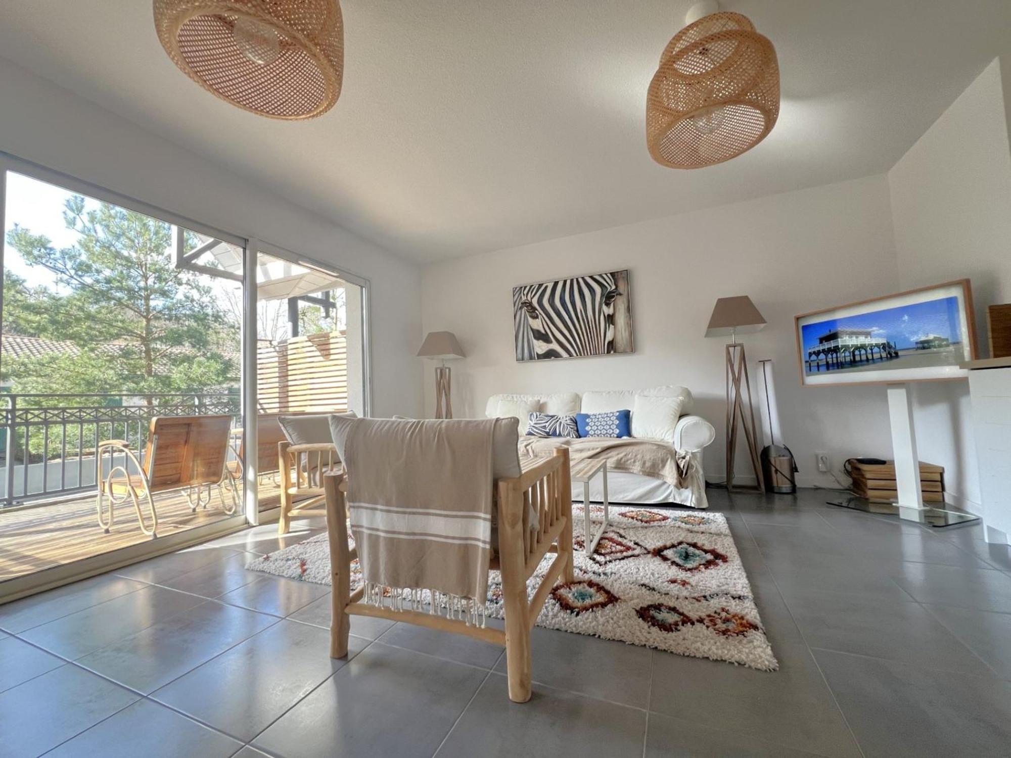 Charmant Appartement Pour 6 En Centre-Ville D'Arcachon Avec Terrasse, Parking Et Wifi - Fr-1-474-174 Exteriör bild